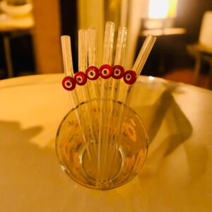 Cam Şeffaf 6lı Set Pipet (Galatasaray)