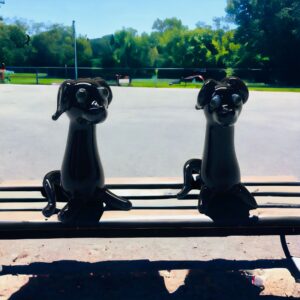 2li Cam Köpek El Yapımı Cam